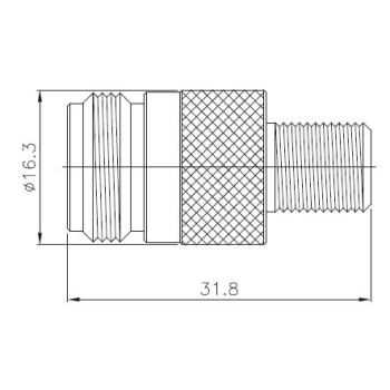 F Female to N Female