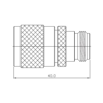 HN Plug To N Jack Adaptor