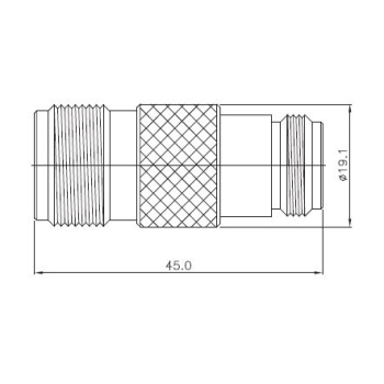 HN Jack To N Jack Adaptor