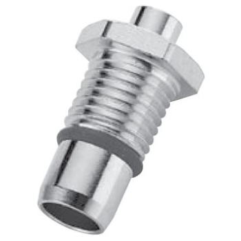 BMA Straight Bulkhead Plug For .047" Semi-Rigid Cables, Solder Type