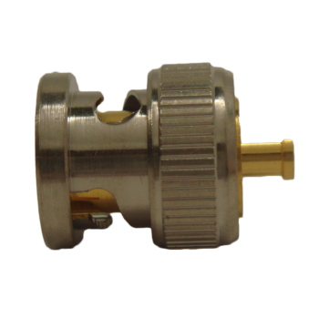 BNC Straight Plug For .085" Semi-Rigid Cables