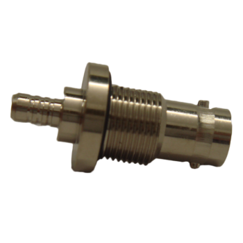 BNC Straight Bulkhead Jack For .195" OD Coax (e.g. RG58, RG142, RG400)