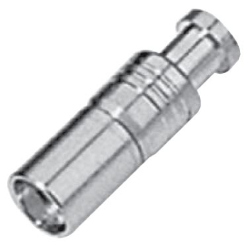 MCX Straight Jack For .047" Semi-Rigid Cables