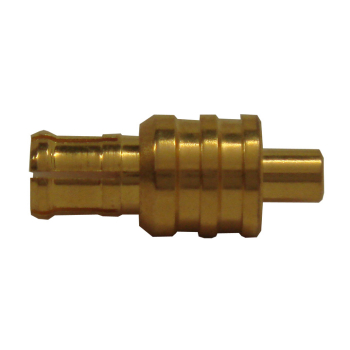 MCX Straight Plug For .047" Semi-Rigid Cables