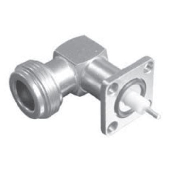 N Right Angle 4 Hole Flange Jack