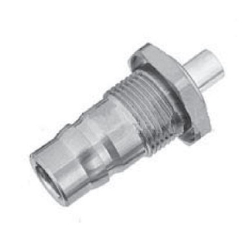 QN Straight Bulkhead Jack For .141" Semi-Rigid Cables