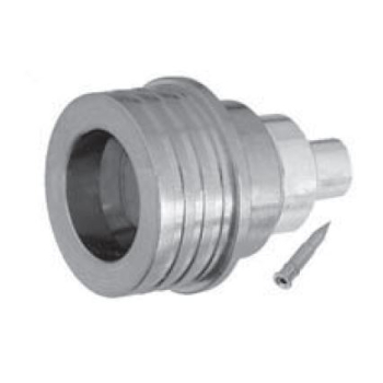 QN Straight Plug For .141" Semi-Rigid Cables