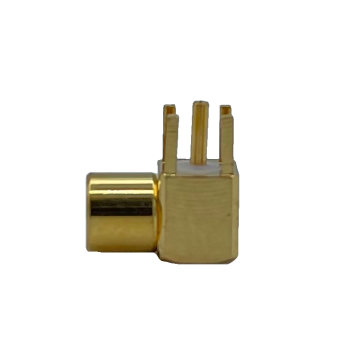 MMCX Right Angle Jack For PCH Through Hole