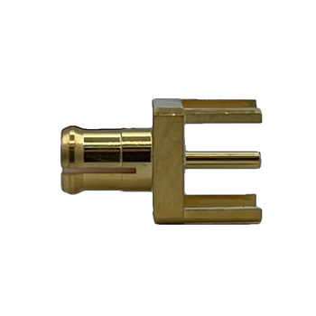 MCX Straight Plug For PCB Through Hole
