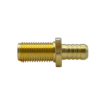 SMA Straight Bulkhead Jack For .195" OD Coax (e.g. RG58, RG142, RG400)