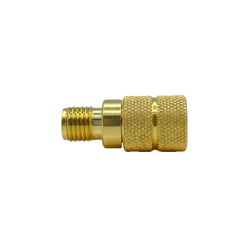 SMA Plug to SMA Jack Push On Adaptor
