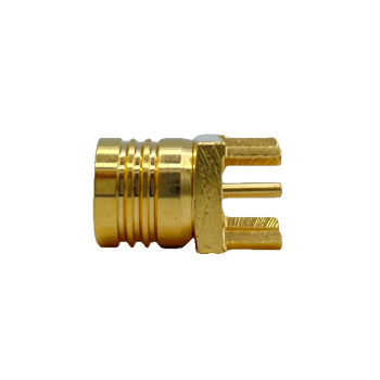 SMB Straight Plug For PCB Through Hole