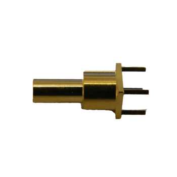 PCB Through Hole Terminal For .100" OD Coax (RG174, RG188, RG316)