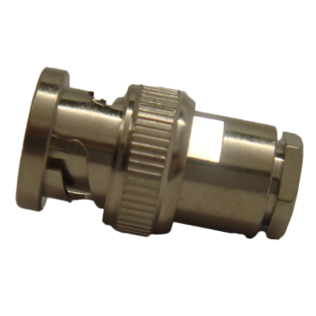 BNC Straight Plug For .100" OD Coax (RG174, RG188, RG316) (Clamp)