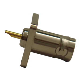BNC Straight 4 Hole Flange Jack