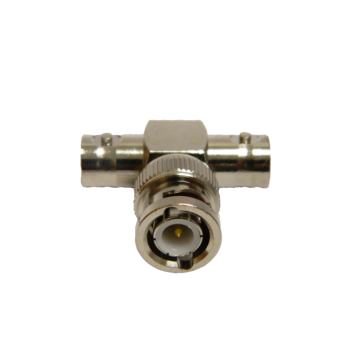 BNC Tee Adaptor, Jack To Plug To Jack