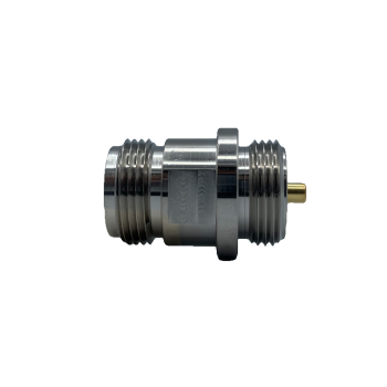 N Straight Front Mount Bulkhead Jack