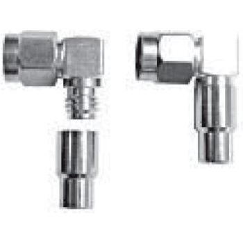 SMA Right Angle Plug For RG402, Reinforced