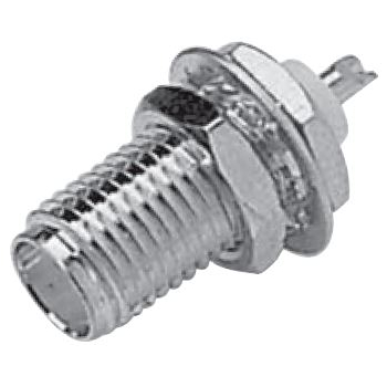 SMA Straight Rear Mount Bulkhead Jack