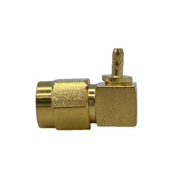 SMA Right Angle Plug For RG178, RG196