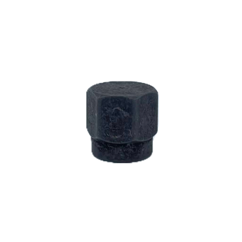 SMA Male Dust Cap, Lusterless Black, No Chain