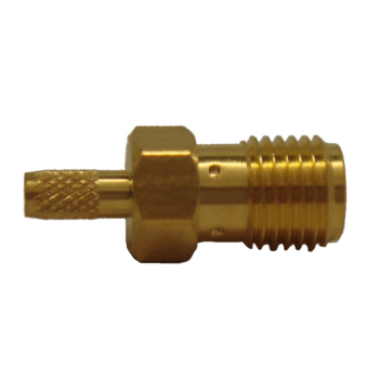 SMA Straight Jack For .100" OD Coax (RG174, RG188, RG316)