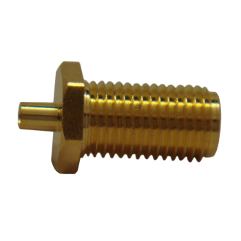 SMA Straight Bulkhead Jack For .085" Semi-Rigid Cables