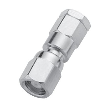 SMC Straight Plug For .100" OD Coax (RG174, RG188, RG316) (Clamp)