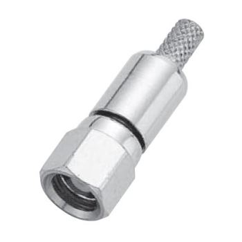 SMC Straight Plug For .195" OD Coax (e.g. RG58, RG142, RG400)
