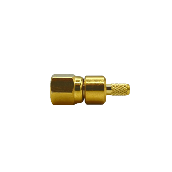 SMC Straight Plug For .100" OD Coax (RG174, RG188, RG316)