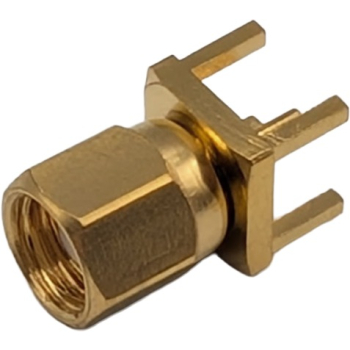 SMC Straight Plug For PCB Through Hole