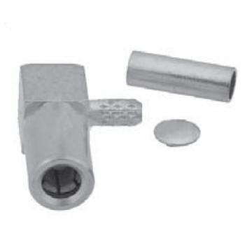 SSMB Right Angle Plug For .100" OD Coax (RG174, RG188, RG316)