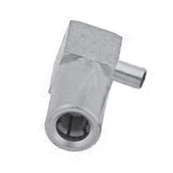 SSMB Right Angle Plug For .034" Semi-Rigid Cables
