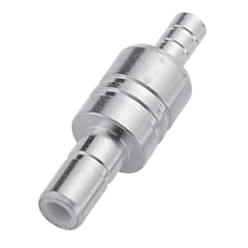 SSMB Straight Jack For .100" OD Coax (RG174, RG188, RG316)
