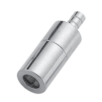 SSMB Straight Plug For .100" OD Coax (RG174, RG188, RG316)