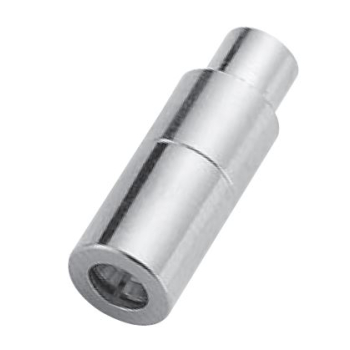 SSMB Straight Plug For .034" Semi-Rigid Cables