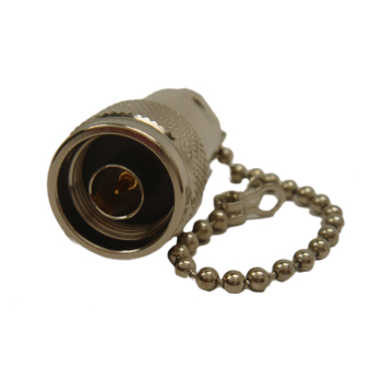 N Male Termination, 5 Watts, 50 Ohms w/ 100mm Beaded Chain, 3.6mm Eyelet