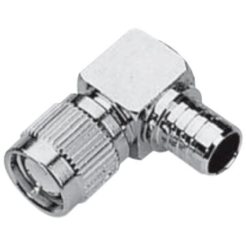 TNC Right Angle Plug For .100" OD Coax (RG174, RG188, RG316)