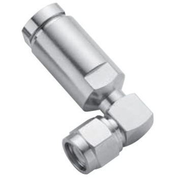 TNC Right Angle Plug For LMR-400 (Clamp)