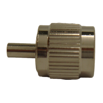 TNC Straight Plug For .100" OD Coax (RG174, RG188, RG316)